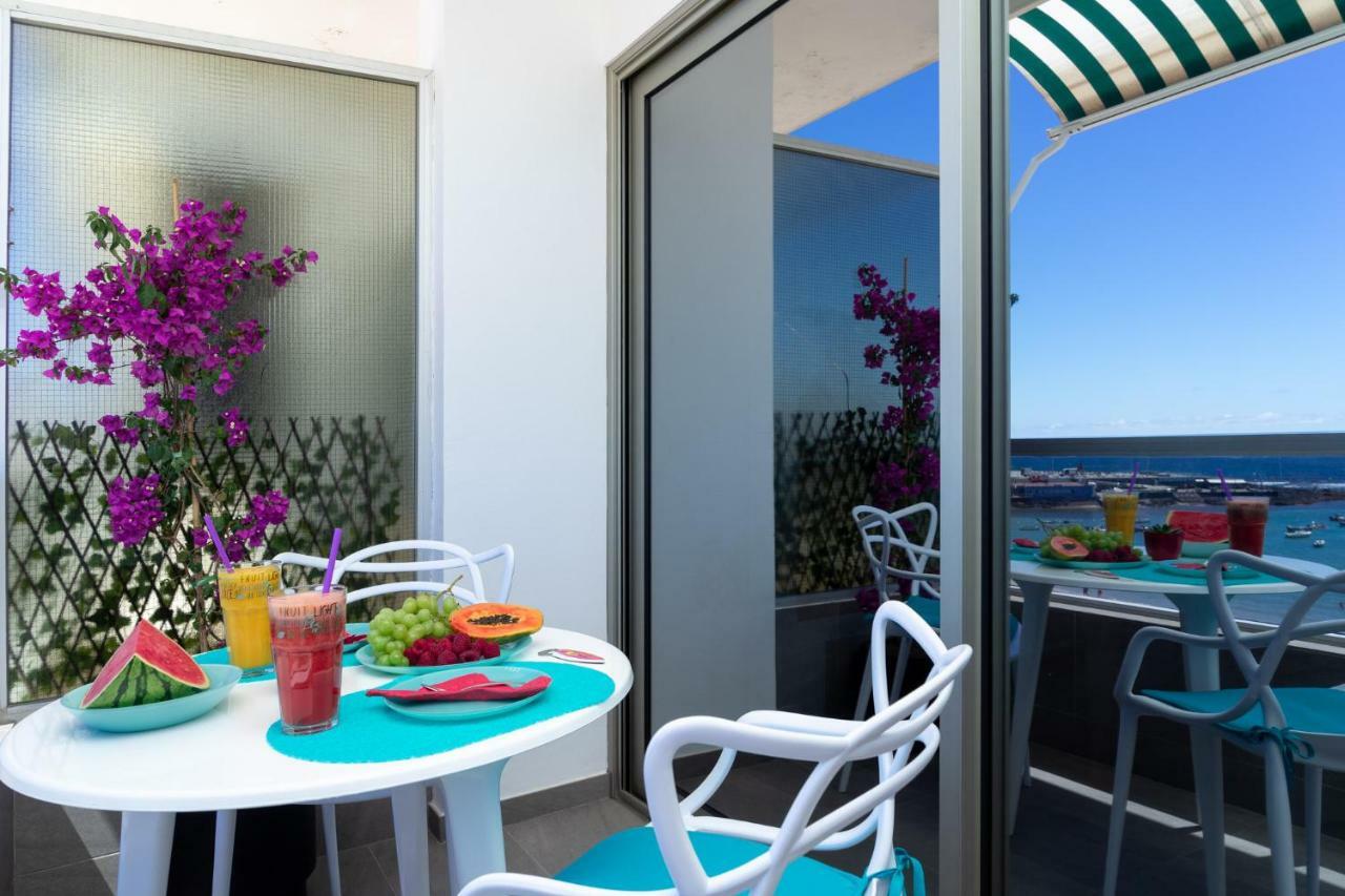 Ferienwohnung Frontline with Blue Views Las Palmas / Gran Canaria Exterior foto