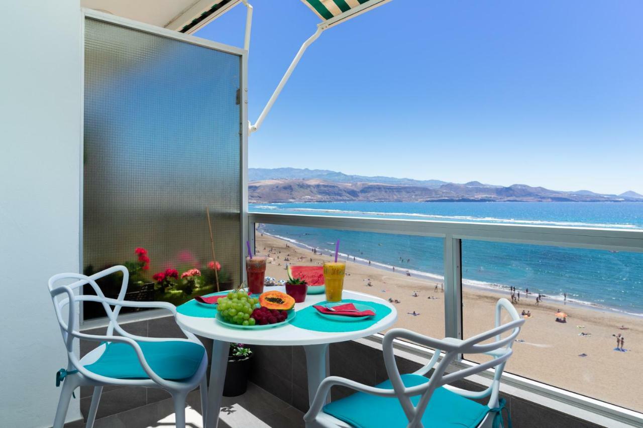 Ferienwohnung Frontline with Blue Views Las Palmas / Gran Canaria Exterior foto