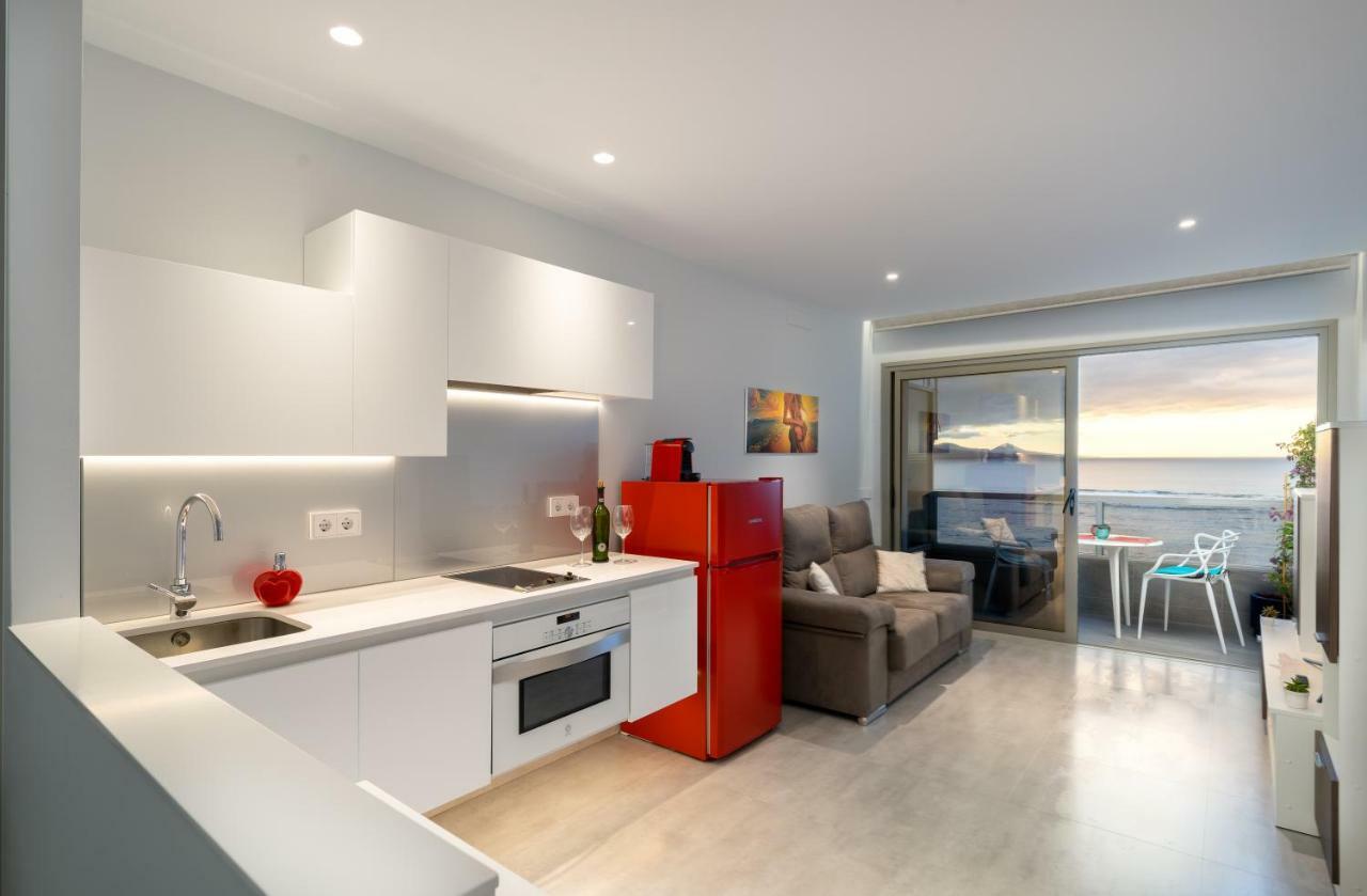 Ferienwohnung Frontline with Blue Views Las Palmas / Gran Canaria Exterior foto